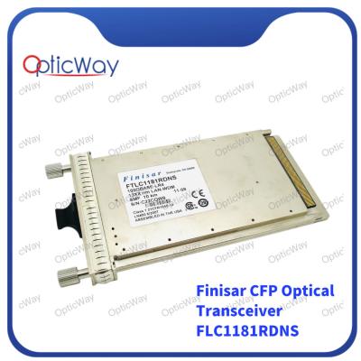 China 1310nm 10km CFP Optical Transceiver Finisar FLC1181RDNS LR4 100GBase-LR4 SMF for sale