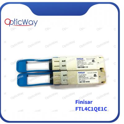 China Modulo de fibra óptica QSFP+ Finisar FTL4C1QE1C 10km 40G 1310nm Conector LC doble en venta