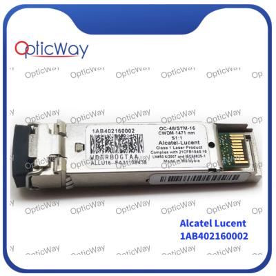 Китай 1471nm Модуль волоконно-оптического тока Alcatel Lucent 1AB402160002 2.67G 80 км CWDM CH47 продается
