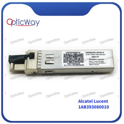 China SMF LC SFP Transceptor de fibra 40km Alcatel Lucent 1AB393080010 11000 Base-BX en venta