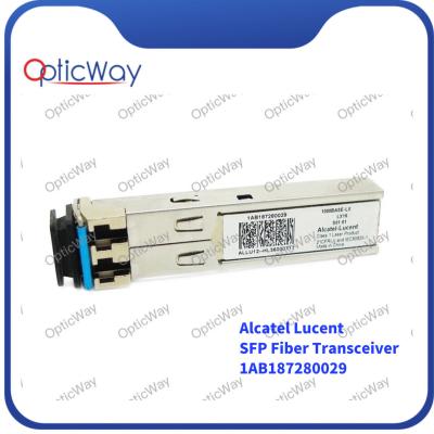 China 10km 1310nm SFP-vezeltransceiver Alcatel Lucent 1AB1872800291000BASE-LX Te koop