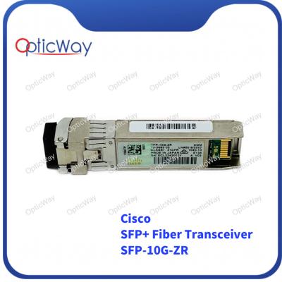 China 80 km 1550nm SFP + módulo de fibra SFP-10G-ZR conector LC múltiple en venta