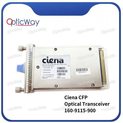 China Ciena CFP Optical Module 160-9115-900 103.1G-111.8G 4x25G OUT4 WDM ER4 40km LC for sale