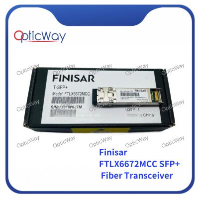 China Transceptor de fibra sintonizável SFP+ Finisar FTLX6672MCC 10Gb/S DWDM 40km Multi Rate à venda