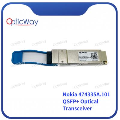 China SM 10km QSFP+ Transceptor óptico Nokia 474335A.101 40G LR4 4x10G 1310nm en venta