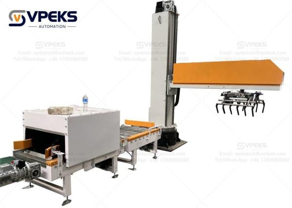 Quality Conventional Automated Palletizer With Maximum 1.8M Palletizing Height for sale