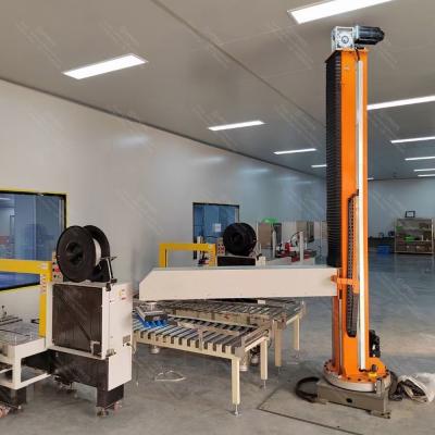 China Single Column Rotary Palletizer High Speed Bag Palletizing Machine for sale