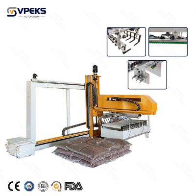 China Stacker Depalletizer Robot Low Level Box Palletizing Machine for sale