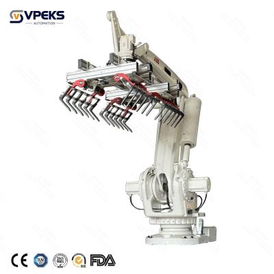 China Robotic Automatic Pallet Stacker With Repeatability 0.1mm for sale