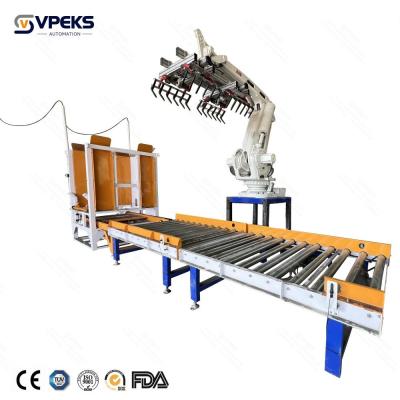 China 250Kg 180Kg ABB Robotic Arm Auto Palletizer For High Performance Packaging for sale