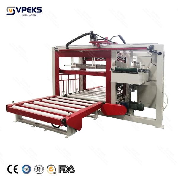 Quality 1300-1500mm Final Pallet Height High Level Palletizer For Dry Powder Mortar for sale