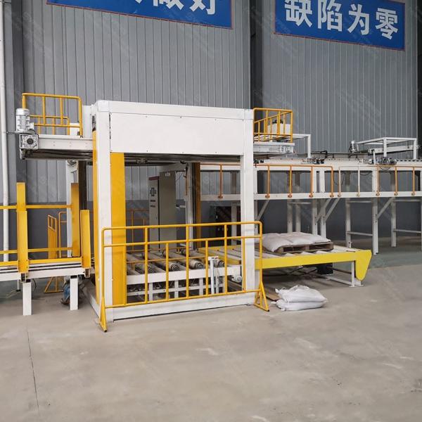 Quality 800-1200 Bags/Hour High Level Palletizer 1300-1800mm Palletizing Height for sale