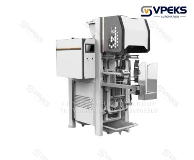 China 3-5kW Valve Bag Packer 20-50 Kg / Bag Automatic Pipe Packing Machine for sale