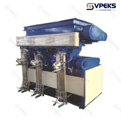 China Semi Automatic Sand Valve Bag Packing Machine with Sampack for sale