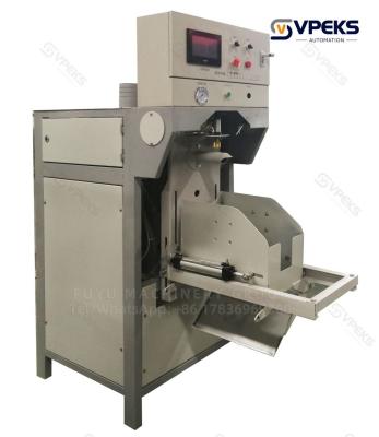 China Valve Bag Filling Machine 0.4-0.8 M pa Air Source for Hot Air Packing Machine with Semi Automatic Packing for sale