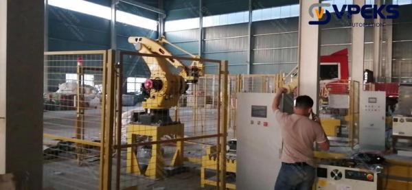 Quality Fully Automatic Robotic Palletizer Machine For Bag Palletizing for sale
