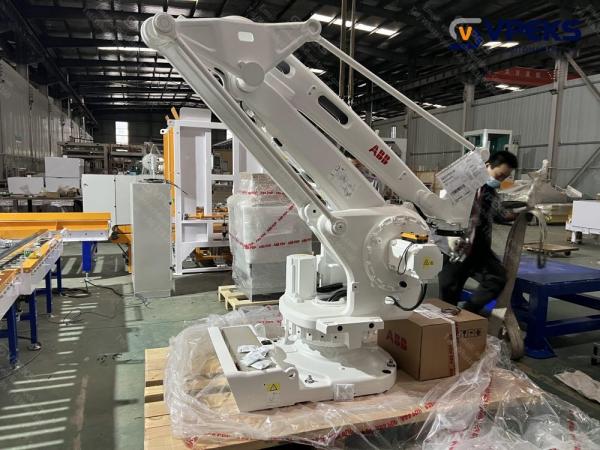 Quality Industrial Robotic Arm Automatic Bag Palletizer Mechanical Palletizing Pallet for sale