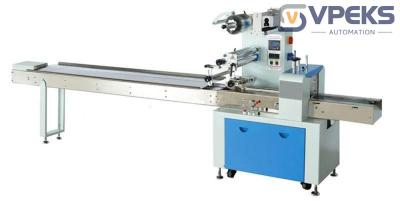 China 320mm Film Width Flow Wrapper Packaging Machine 40-230 Bags/min for sale