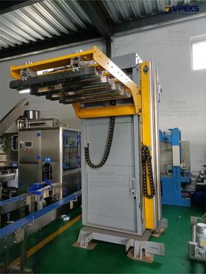 Quality Automated Palletizer System Column Palletizer For Bottled Water Palletizing for sale