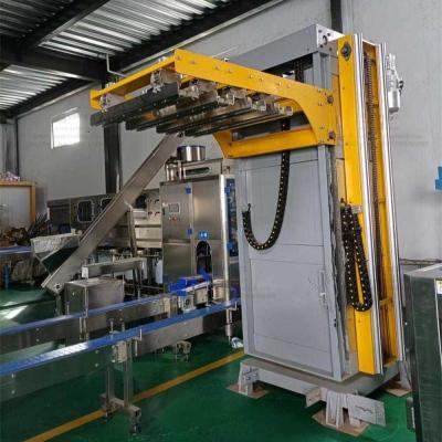 Quality Siemens PLC Controlled Low Level Palletizer For Efficient Palletizing Of Bottled for sale