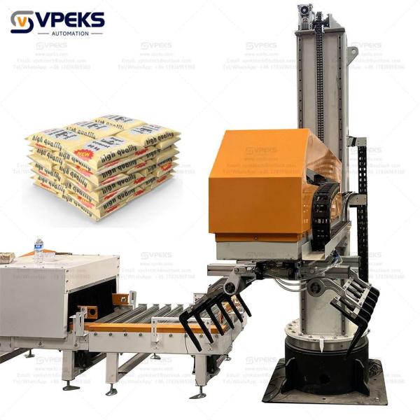 Quality Customized Bag Palletizer / Palletizer With XINJIE Servo Motor OMRON Senors for sale