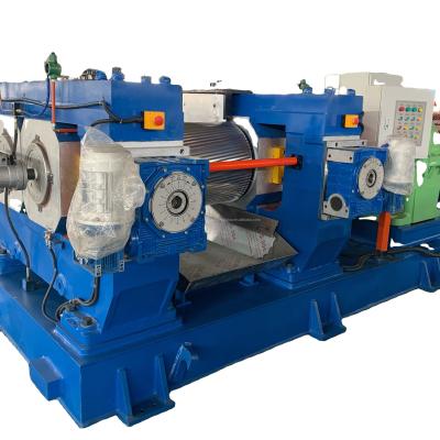 China 90 kW Power Hydraulic Rubber Crusher for Production Rubber Particle Size Reduction for sale