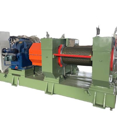 China 180000 KG Weight XKP-450 Rubber Crushing Mill for Blue Rubber Shredding for sale