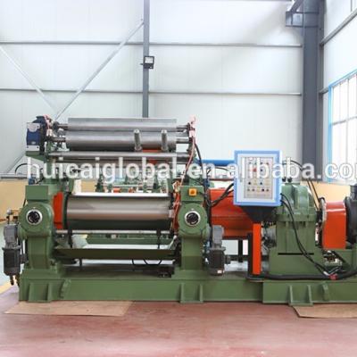 China Moinho de mistura de borracha de 11400 kg de peso para produção precisa e suave à venda