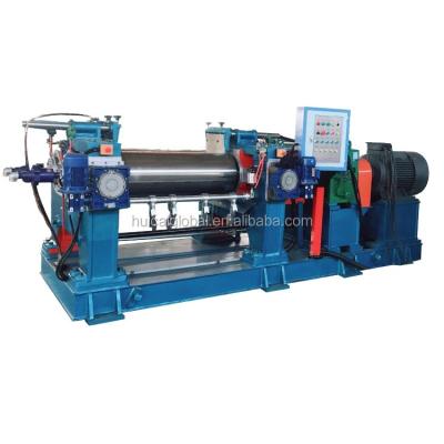 China CE ISO9001 xk-450 Two Roll Mill/Rubber Mixer Machine Optional Rubber Turn Over Device for sale