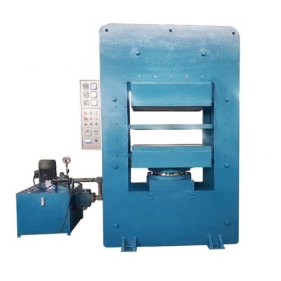 China Customer Requested Voltage Sport Floor Making Machine Vulcanizer Rubber Mould Machine for sale