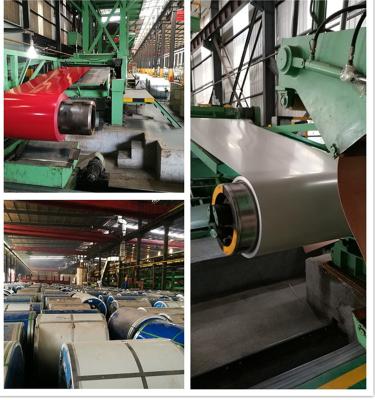 China A identificação laminada a alta temperatura 508mm de 0.12mm Prepainted a bobina de aço galvanizada 6000mm à venda