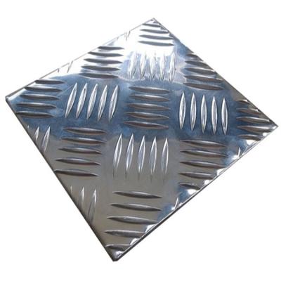 China 5bars Decking Boat Aluminum Diamond Plates 3003 Alloy 4mm For Shipping for sale