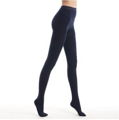 China 18Year Hosiery Factory 15-20mmHg Antibacterial Medical Compression Tights for sale