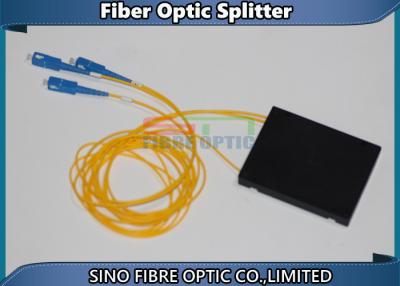 China 1x64 Single Mode Fiber Splitter Coupler ABS Box PLC Splitter for Patch Panel for sale