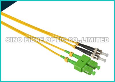 China FC - LC Fiber Jumper Cables , Multimode Duplex Fiber Optic Cable 1310nm Wavelength for sale