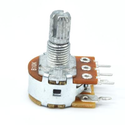 China Potenciómetro 500k del interruptor rotatorio de la tira con el interruptor usado por el Walkietalkie en venta