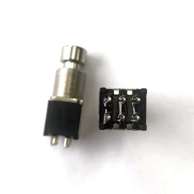 China 0.5A 6 Pin Footswitch For Musical Instruments en venta