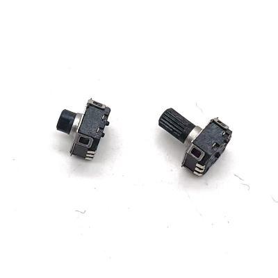 China EC6 Double Rotary Encoder  6mm Rotary Switch Push Button Incremental for sale
