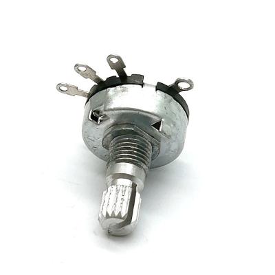 China 0.08W 12 Position Rotary Switch Potentiometer 50ohm Single Pole Rotary Switch Pot for sale