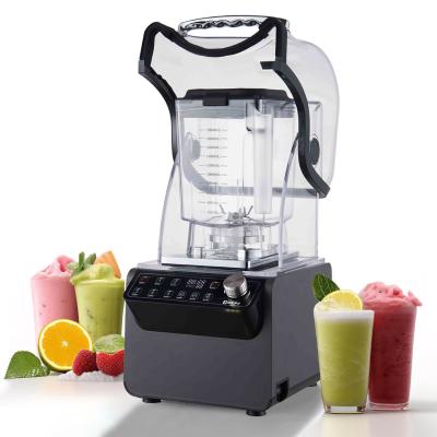 China 2.5hp Commercial Ice Crush Blender Multifunctional and with 8mm Thick Soundproof Cover for sale