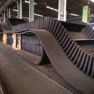 China Corrugated Sidewall Steel Cord Conveyor Belt for High-Strength Material Handling for sale