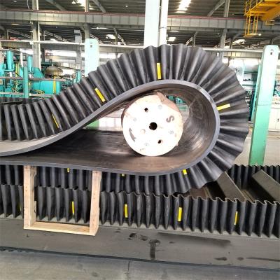 China Corrugated Sidewall Steel Cord Conveyor Belt for High Capacity Conveying for sale