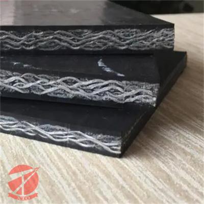 China Flame Resistance Solid Woven Conveyor Belt With High Tensile Strength for sale