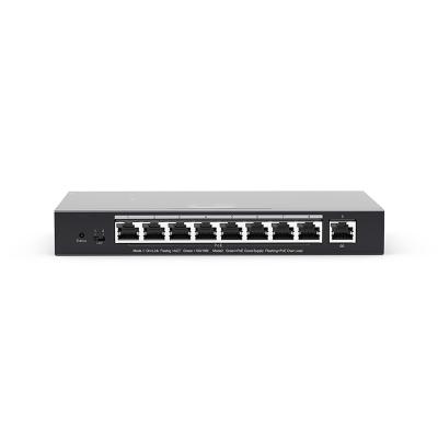 China 9 Port Gigabit PoE Ethernet Switch Smart Cloud Managed 18 Gbps Switching Capacity for sale