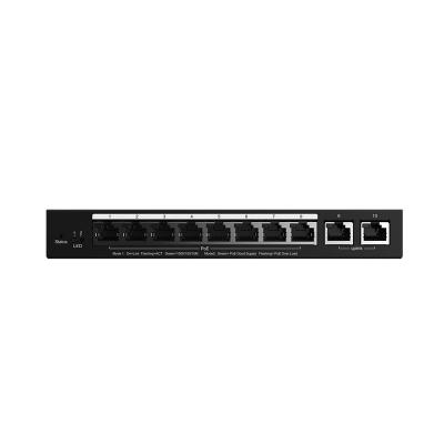 China ZC-2010P Gigabit 10 Port Poe Switch Smart Cloud Managed 20 Gbps Switching Capacity for sale
