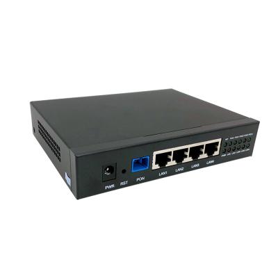 China 4GE GPON EPON ONT SC / UPC Connector X PON ONU With IEEE 802.3afandIEEE 802.3at for sale
