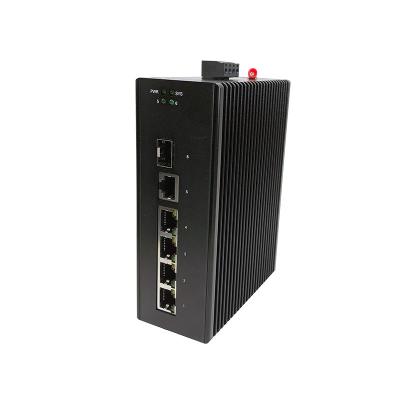 China 6 Ports Unmanaged Industrial Ethernet Switch 20/40/60/80/100KM ZC-S2006G for sale