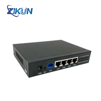 China Full Gigabit GPON ONU 4 Ports IEEE802.3af PoE PoE+ ONT SC / UPC Connector for sale
