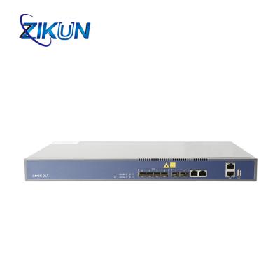 China GEPON GPON 4 Port OLT Fiber Network FTTH 20KM Transmission Distance ZC-P1004G for sale