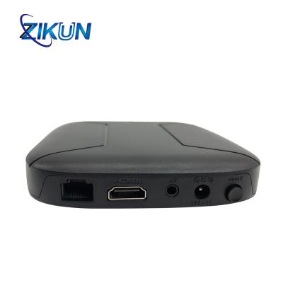 China Flash dual del receptor 2GB RAM 8GB de Wifi TV de la banda del set-top box elegante negro de Android IPTV en venta